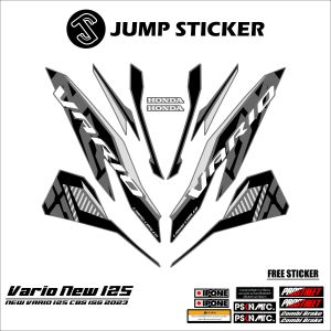 Stiker Striping new vario 125 - cbs 155 2023 grafis variasi 009