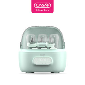 Lunavie Premium 6 in 1 Steam Sterilizer & Dryer | Multi-Function | BPA-Free Sterilize Baby Bottle | Trusted By Parent