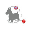 MAINAN KUDA KARET PHYTONA ANIMAL JUMPING SAPI MUSIK LAMPU INFLATABLE BOUNCY bahan tebal garansi bocor. 