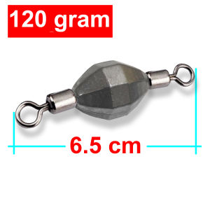 Bandul Pancing Rolling Sinker Bahan Timah Pemberat Dropshot