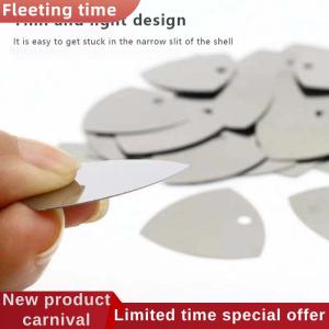 Fleeting time 10pcs Ultra-thin Flexible Stainless Steel Disassembly Sheet Pry Bar Crowbar LCD Computer Mobile Phone Screen Removal Repair Tool