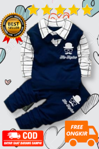 Setelan Pakaian Anak Laki Laki Cowok Bayi Balita Setelan Baju Umur 1 2 3 4 5 Tahun 0 6 12 Bulan Lucu Terbaru Import Keren Murah Kekinian Gratis Ongkir Cod  KAPTEN AMERICANO DAIROKU