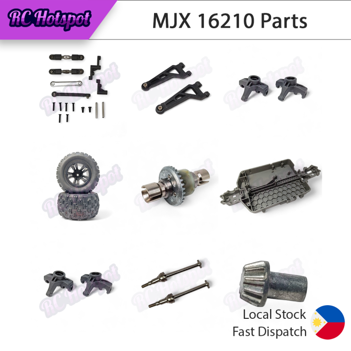 MJX Hyper Go 16210 Parts Wheels CVD Gear Drive Shaft Body | Lazada PH