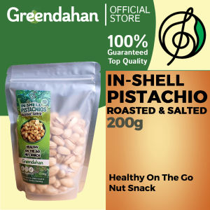 Greendahan Pistachios Roasted & Salted (In-shell) 200g - Retail