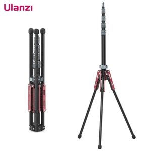 ULANZI MT-49 194cm Carbon Fiber Tripod Selfie Stick Camera Studio Light Mount Stand