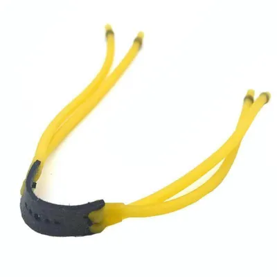 2pcs 4-Strands/6-Strand Lengthen Round Rubber Band Tube Yellow