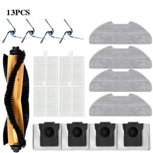 Replacement Main Side Brushes Mop Cloths HEPA Filters Dust Bags Compatible With Dreame D20 Air Plus Robot Vacuum Spare Parts Accessories