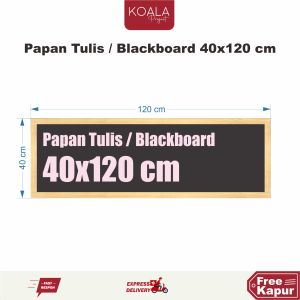 PAPAN TULIS KAPUR BLACKBOARD 40X120 CM - KOALA PROJECT