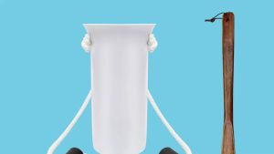 AHIER Sock Aid Flexible Sock Aid Kit with Shoe Horn Socks Helper Sock Puller Aid Easy On and Off Sock Aid Assist with Foam & Shoe Horn Long Handle