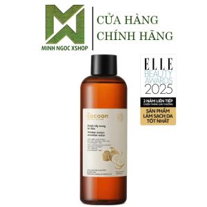 Nước tẩy trang bí đao Cocoon tẩy sạch makeup & giảm dầu 500ML