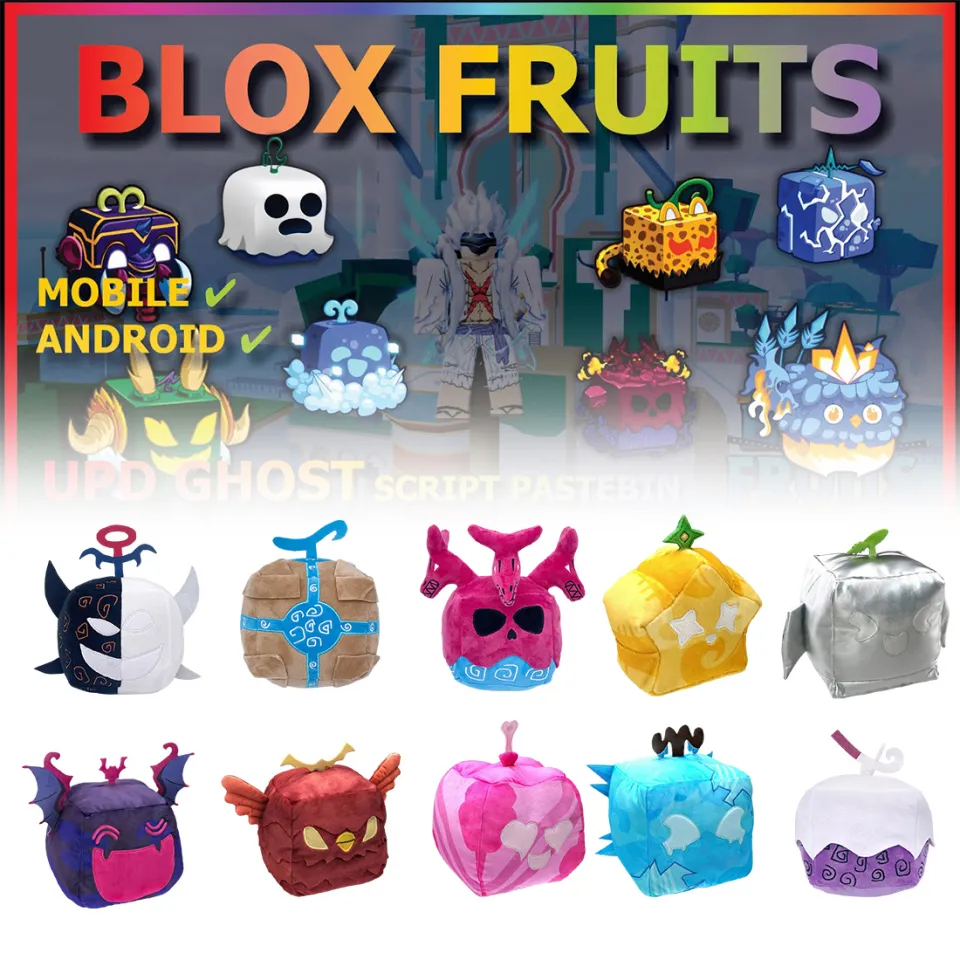 20cm Cute Blox Fruits Plush Toy Spirit Dragon Control Fruit Cartoon  Adventure Game Soft Stuffed Kawaii Blox Fruits Peluche Doll Christmas Cny  New Year Gift