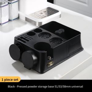 BINCOO ชุดที่อัดกาแฟเครื่องชงกาแฟแบบกดฐานอิตาลีการจัดการกล่องเก็บของเครื่องใช้ในครัวขนาด51/58มม.