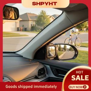 SHPYHT✨ Spot Rear Magnetic View Mirror 270 Degree Wide Angle Car Accessory for Parking Lots
