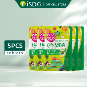 ISDG Diet Enzyme 232 Kinds Of Fruit And Vegetable Fermentation Powerful Fat Burning Boosts Digestion And Nutrient Breakdown Natural Health Slimming Supplement 120 Tablets 30 Days Supply