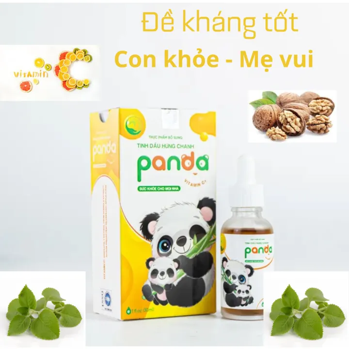 Tinh Dầu Húng Chanh PANDA Thanh Mộc Hương tăng đề kháng