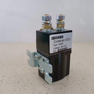 Thay thế albright sw60 sw60 12 24 36 48 72 80 volt 80 amp dc contactor 12v 24v 36v 48v 70v 80a công tắc rơ le điện từ cho xe điện xử lý vật liệu xe nâng pallet xe tải stacker nâng trên không nền tảng xe chơi gôn robot quét toa xe SW 60 SW 60
