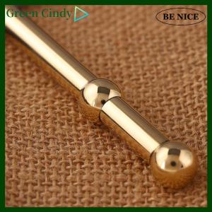 [Green Cindy] Pure Copper Acupressure Pen Ear Acupoint Massage Stick Improve Eyesight Acupuncture Point Massager Acupoint Meridian Massage Pen