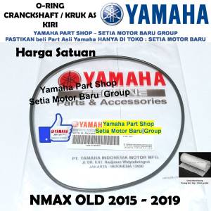 Oring Sil Seal Tutup Kruk As Crankshaft Kiri N Max Nmax Old Lama Asli Yamaha Surabaya