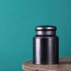 DVFDA Travel Round Organizer Cans Candy Kitchen Gadget Home Party Storage Jars Tea Box Tea Can Gift Box
