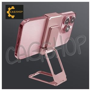 CAG SHOP 1PC NEW Double Ring Back Clip Desktop Stand Foldable 360 Rotation Cellphone Holder
