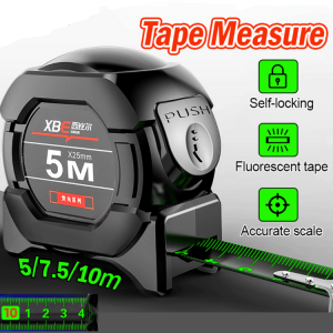 START Taffware Meteran 5 Meter Anti karat Roll Retractable Ruler Automatic Locking XBE5M