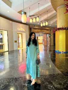 ( VM ) - Dress Terbaru Bahan Satin Full / Dress Panjang Polos Kerut Tangan 832# JessieCollection