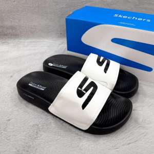Skechers Sports Mens Slippers Rubber Material Lighter OEM
