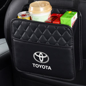 【All Car Models】Car Organizer Storage Bag Universal Car Rear Seat Storage Bag Can Hanging Car Trash Bag Car Organizer Back Seat Back Seat Organizer Black Car Seat Storage Bag Car Interior Decoration Car Accessories Inside Toyota Ford Honda Mitsubishi