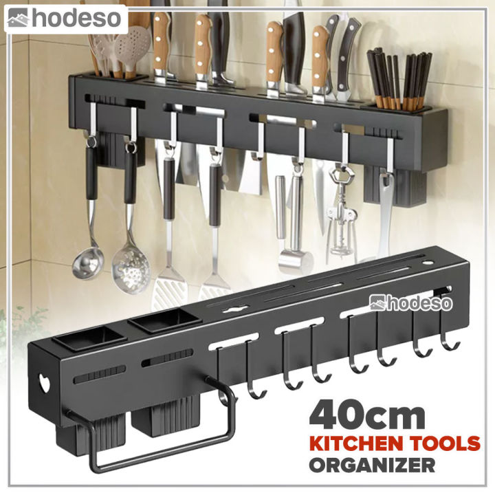 Kitchen Organizer and Space Saver Aluminium Kitchen Storage Rack With