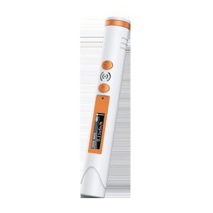 RIN9353 Portable Nuclear Radiation Detector Pen Type Handheld Geiger Counter Digital LCD Display Portable Detector Personal Use