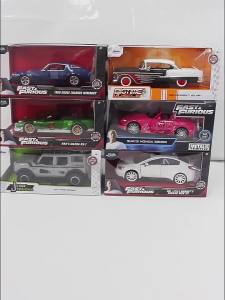 jada Jiada 1:24 Fast and Furious Chevrolet Honda Power Rangers Alloy Toy Car Model for Children Boys #