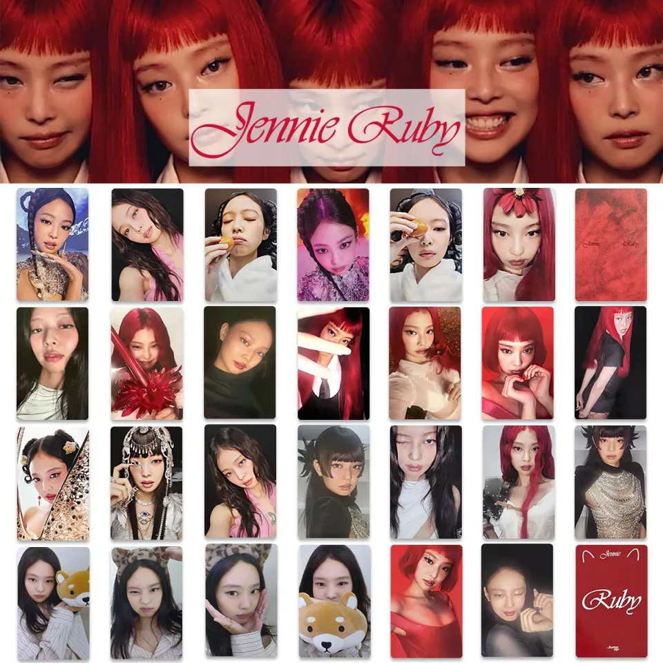 Jennie RUBY MAKESTAR PhotoCard Everline AM Blackpink Jennie Solo