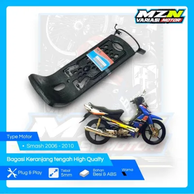 Bagasi Smash New Bagasi Smash 110 Lama PNP Suzuki Smash 2006 - 2010 Bahan Besi dan ABS