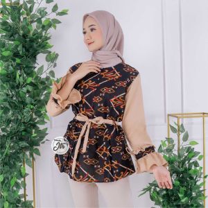 Blus Wanita / Blus Batik Wanita / Blus Batik Wanita Modern / Bolero Batik / Blus Bolero Batik / Blus Batik Terbaru / Blus Batik Murah ATASAN WANITA