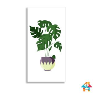 RUNABEE HIASAN DINDING DEKORATIF BOTANICAL KAKTUS HIASAN KAMAR TIDUR PAJANGAN KAYU DEKORASI POSTER