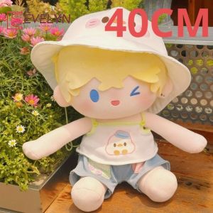 Evelyn 40CM Doll Clothes Outfit Summer tops Shorts Cap Suit Dress Up Doll Accessories Love and Deepspace Xavier Zayne Rafayel ralayo Sylus Caleb DIY Clothes Childrens Gift Toys