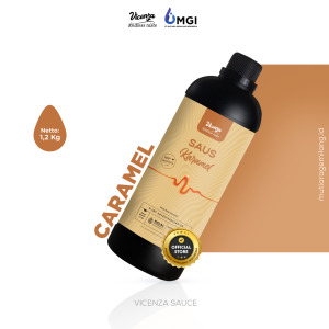 Mutiaragemilang.id SAUS VICENZA SAUCE Vicenza Sauce Caramel Coklat Pistachio 1.3 Kg PT MGI ( Mutiara Gemilang Indonesia )