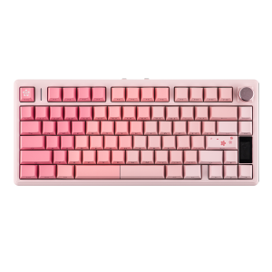 EPOMAKER TH80 V2 PRO 75% ANSI US Layout Wired/Bluetooth/2.4Ghz Wireless Mechanical Gaming Keyboard with Screen/ Knob & 10000mAh