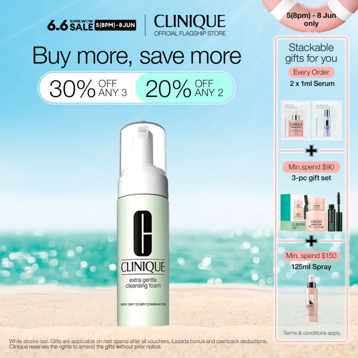 Clinique Extra Gentle Cleansing Foam 125ml