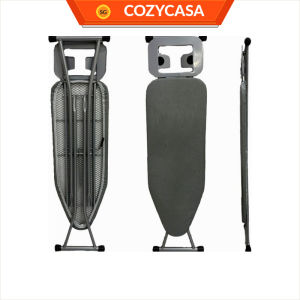 【COZYCASA】Standing Ironing Board with Premium Board Cover and Iron Rest - Retractable