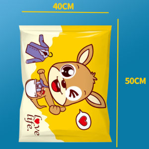 Vacuum Bag Quiet and Silent Cartoon Laundry Bag Efficient and Space-saving Protect Against Floods and Insects