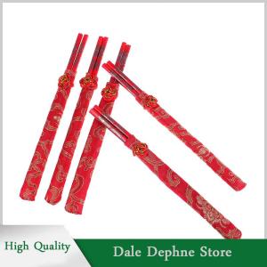 [Dale Dephne] Đũa Đỏ Túi đựng bằng gỗ Trung Quốc đồ dùng ăn uống thanh đựng thức ăn nhà bếp