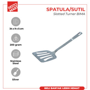 Spatula / Sutil / Slotted Turner BP0112508NP BIMA Stainless (1515136)(F5)