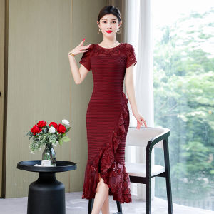 2023 new wedding dress young mother-in-law high-end noble wedding dress happy mother-in-law mother dress
