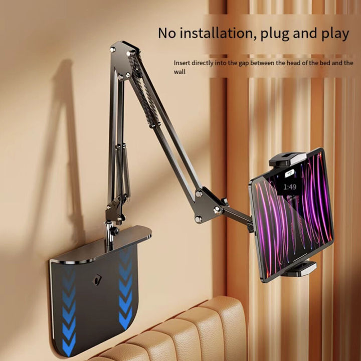 Portable Lazy Mount Adjustable Long Arm Frame Pad Bedside Phone Stand  Desktop High Quality Stand