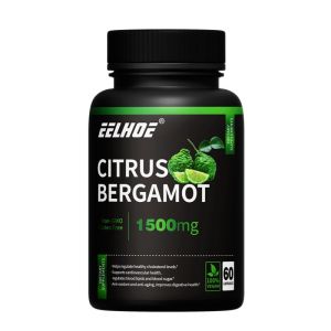 Bergamot 1500mg - Mengatur kolesterol sehat mendukung kesehatan kardiovaskular dan pencernaan serta memiliki manfaat antioksidan.