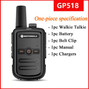 MTRL【UHF-2pcs-Hot sale】original walkie talkie long range set of 2 radio walkie talkie military grade walkie talkie buy 1 take 1 Interphone 16 Channel Rechargeable for kids Suitable for restaurant hotel camping bar construction site