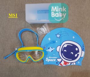 SET MŨ BƠI + KÍNH BƠI YOUYOU KHUNG LỚN CHỐNG NƯỚC CHỐNG SƯƠNG MÙ CHO BÉ