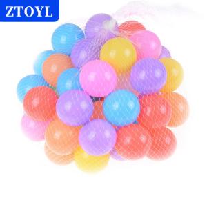 [COD] ZTOYL ลูกบอลพลาสติกนิ่มเป็นมิตรกับสิ่งแวดล้อม10ชิ้น ล็อตลูกบอลพลาสติกสำหรับเด็กลายคลื่นทะเลลูกบอลของเล่นเพื่อความสนุกสนานกลางแจ้งเล่นกีฬา