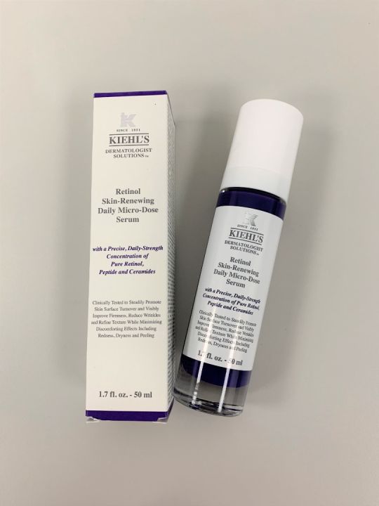 KIEHL'S Retinol Skin-Renewing Daily Micro-Dose Serum 50ml | Lazada